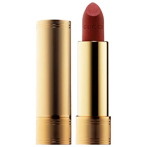 gucci matte lipstick in shade janet rust|gucci beauty janet rust 505.